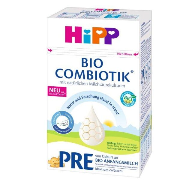 HiPP Bio Combiotik Stage 1 German Organic Formula (600g) - Image 2