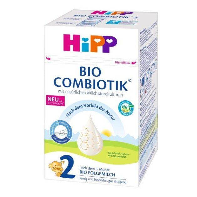 HiPP German Stage 2 Organic Combiotik Formula from 6+ (600g) - Image 2