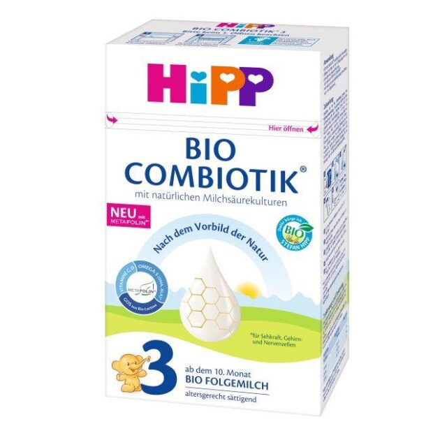 HiPP German Stage 3 Organic Combiotik Formula from 10+ Months (600g) - Image 2