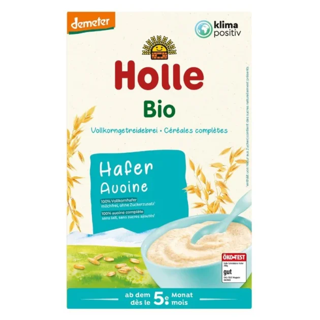 Holle Organic Wholegrain Cereal Oat from 5 months