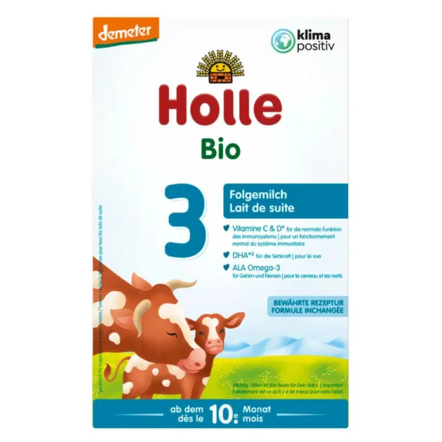 Holle Stage 3 Organic Formula Cow